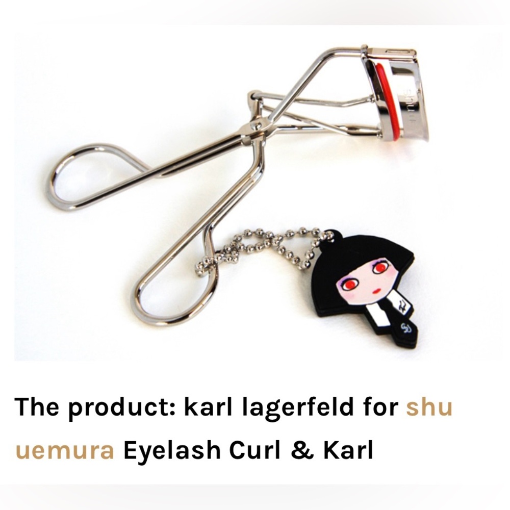 NIB Shu Uemura x Karl Lagerfeld Eyelash Curler